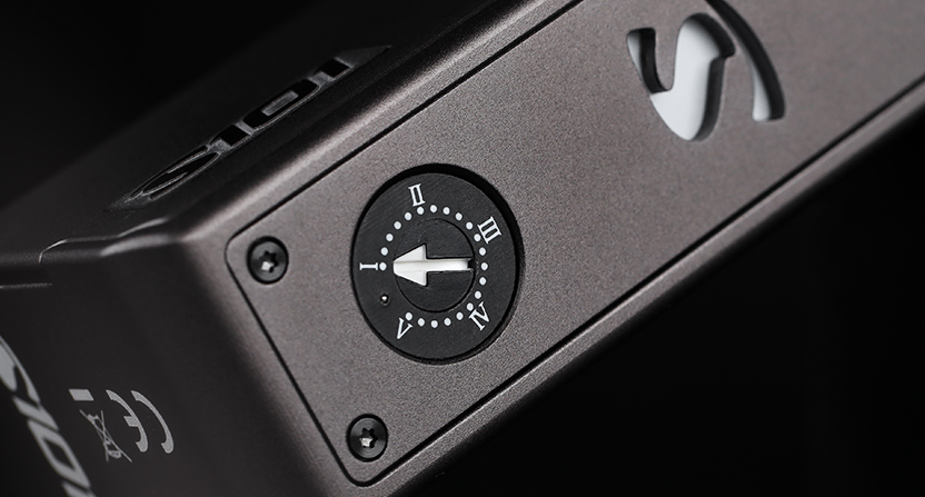 Le potentiomètre de la box S101 de San Indonesia et Gerobak Vapor